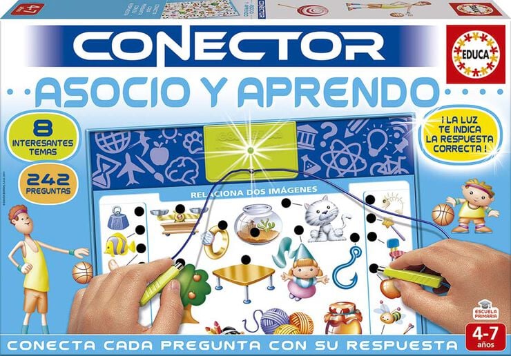 Joc d'associació Educa Conector Asocio y aprendo