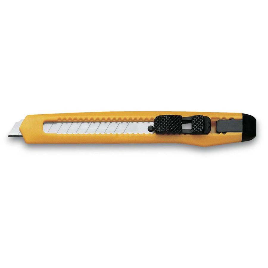Cutter Nylon cierre seguridad 13cm