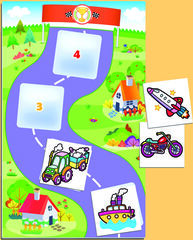 Carrera de transports - Joc sonor