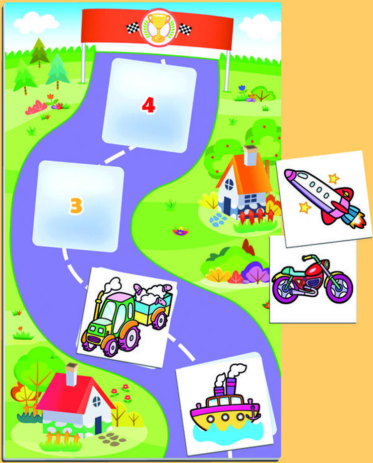 Carrera de transports - Joc sonor