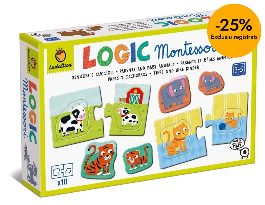 Logic Montessori - Familias Animales