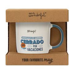 Taza Mr.Wonderful Departamento de marrones