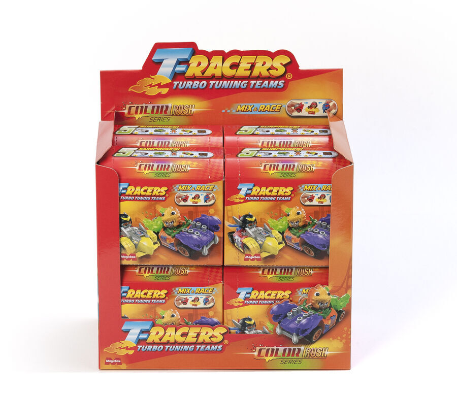 T-Racers Color Rush Cotxe i Pilot