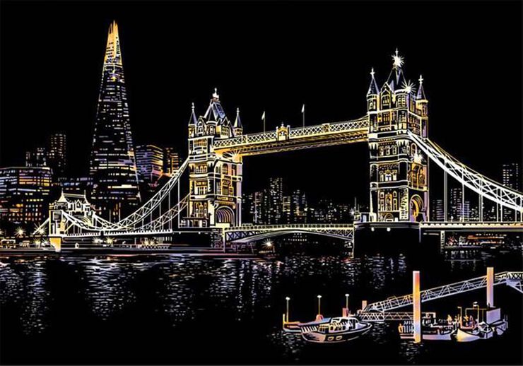 Pinta Rascando Puente Londres