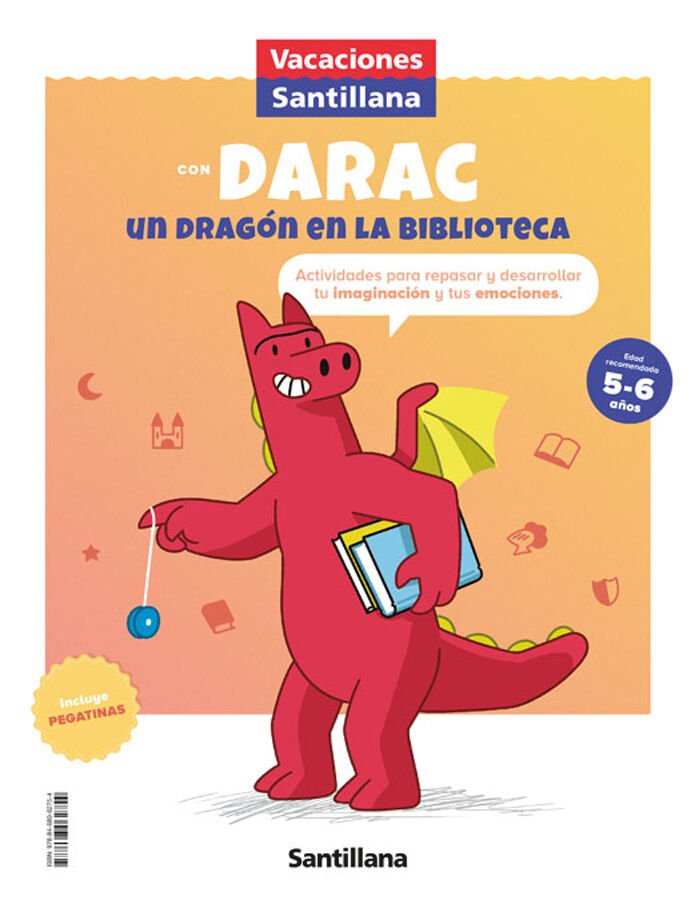 Con Darac un Drag&oacute;n en la Biblioteca 5-6 a&ntilde;os