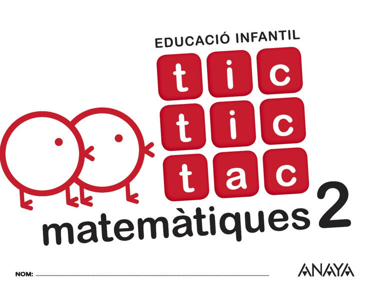 Matemàtiques Tic Tic Tac Infantil 4 anys