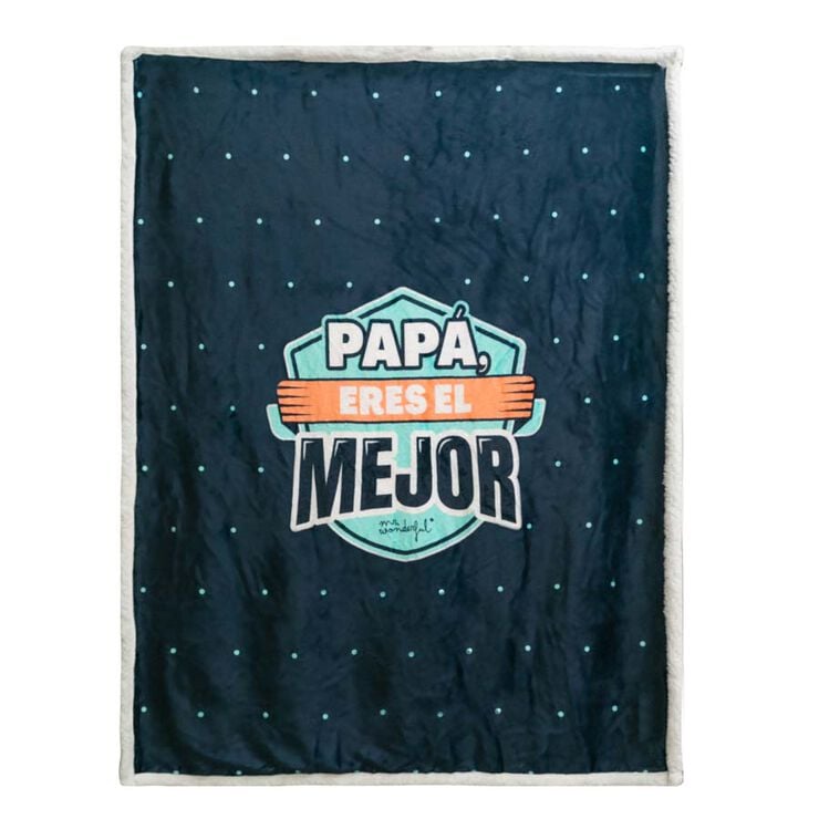 Manta con funda Mr. Wonderful Papá eras el mejor