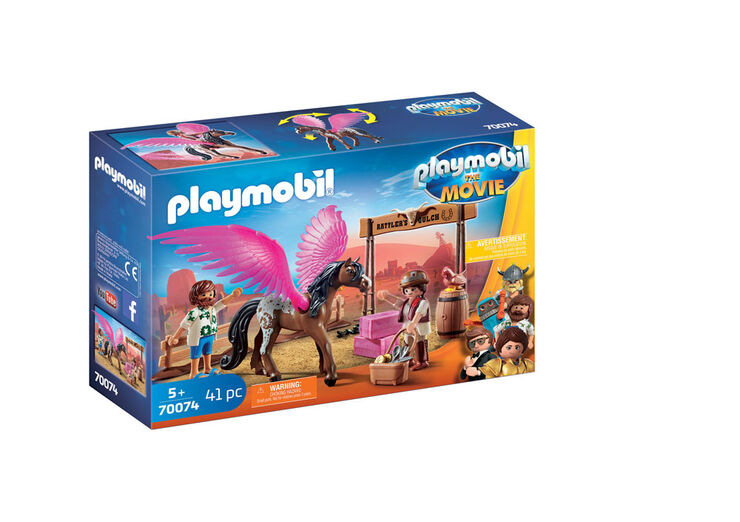 Playmobil The Movie María y caballo con alas 70074