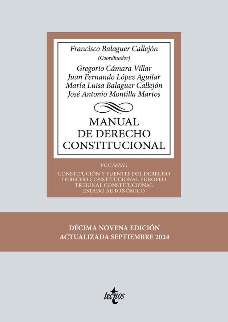 Manual de Derecho Constitucional