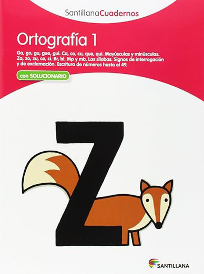 Ortograf&iacute;a Castellana 01 Primaria Santillana