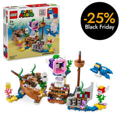 LEGO® Super Mario Set d'Expansión: Dorrie i el vaixell naufagrat 71432