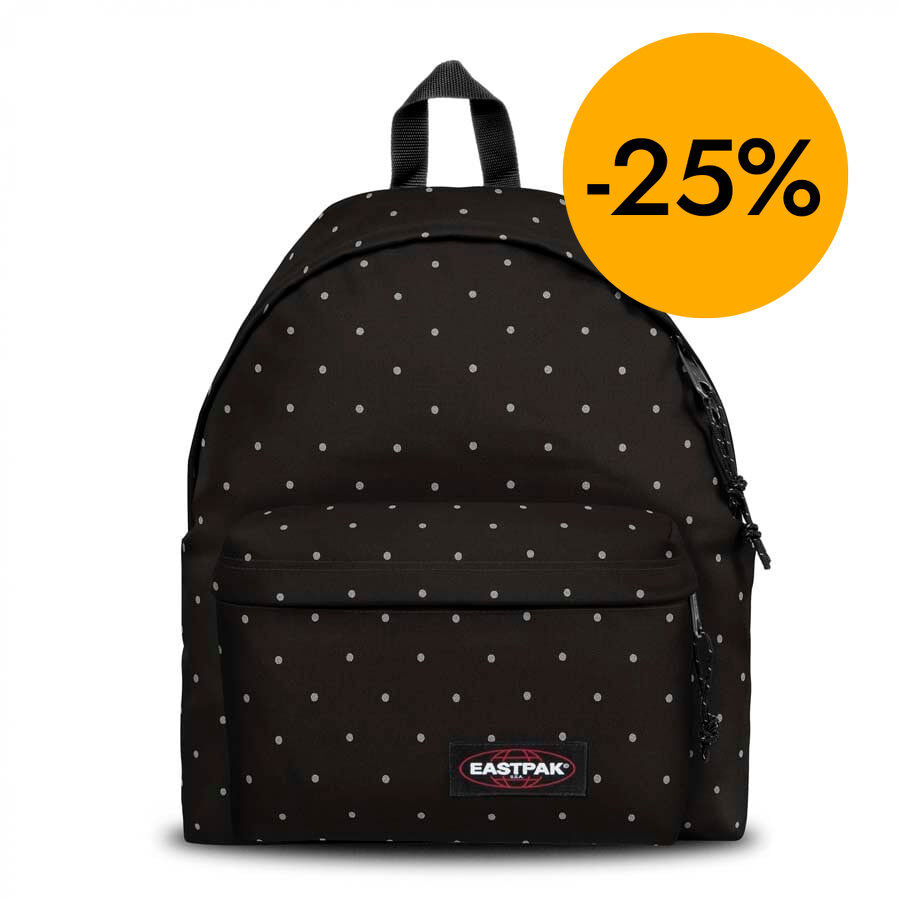 Motxilla Eastpak Padded Pak'r Dots Black Silver