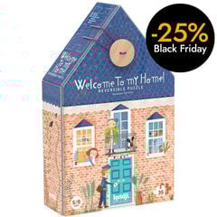 Puzles 26 peces Welcome To My Home reversible