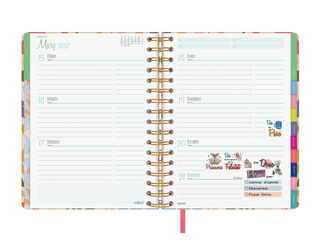 Agenda Finocam Talkual Semana Vista Horizontal 2027 Catal&aacute;n Lema