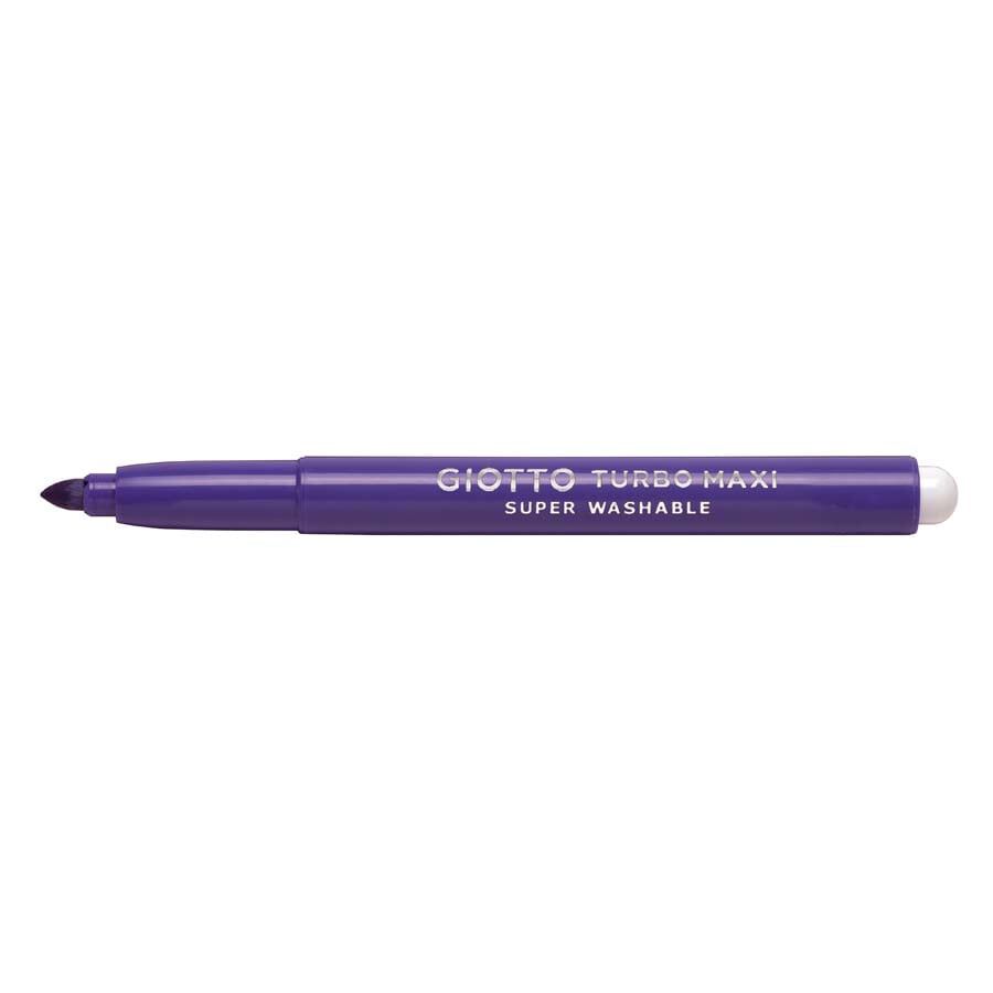 Rotulador Giotto Turbo Maxi violeta 12u