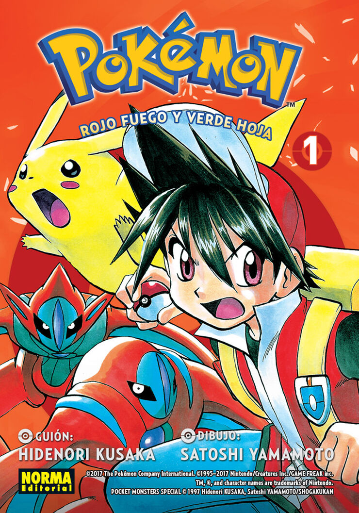 Pokemon 13. Rojo Fuego y Verde Hoja 01 .