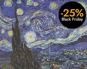 Kit Punt de Creu Ladybird Starry Night