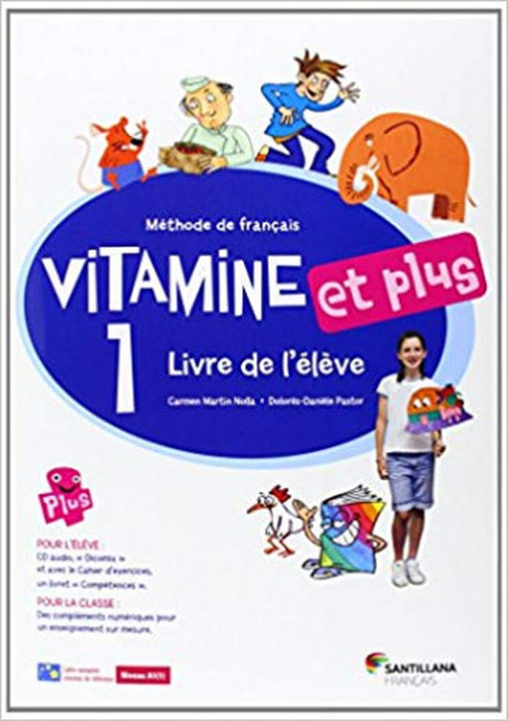 Vitamine Et Plus 1 Élève 4º Primaria
