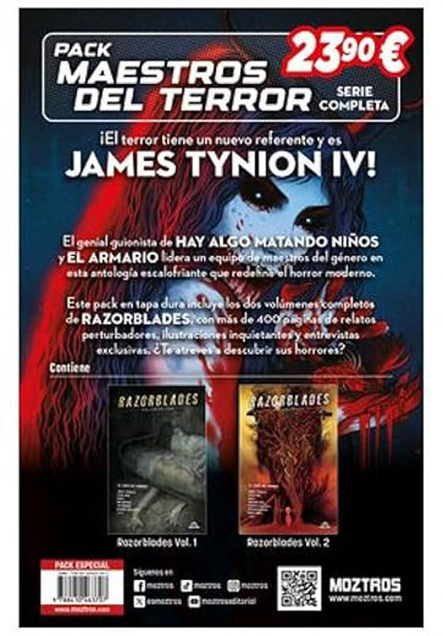 Pack maestros del terror James Tynion IV