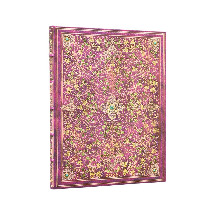 Agenda Paperblanks Diamante Ultra vertical sem/vista caso 2026
