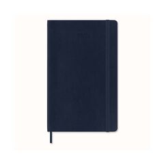 Agenda Moleskine 12m sem/vista 2025 L azul marino
