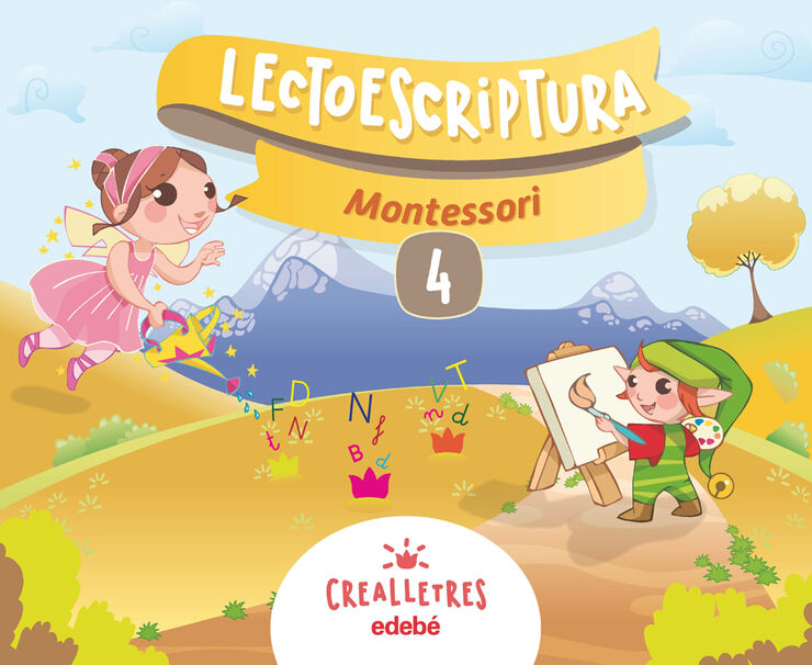 Crealletres. Lectoescriptura 4 Montessori