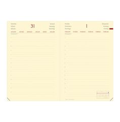 Agenda Quo Vadis Daily Prestige Silk 13x21 d&iacute;a/p&aacute;g mult 2026 negro