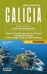 Mapa de carreteras Galicia (desplegable), escala 1:340.000 Mapa de carreteras Galicia (desplegable), escala 1:340.000