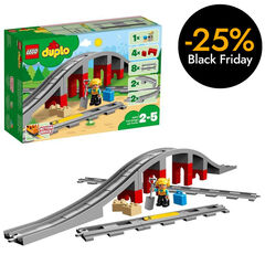 LEGO® Duplo Puente y vías ferroviarias 10872
