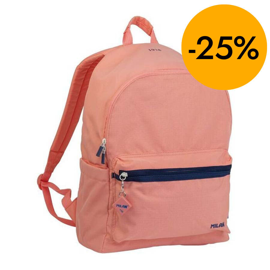 Mochila enrollable Milan 1918 rosa