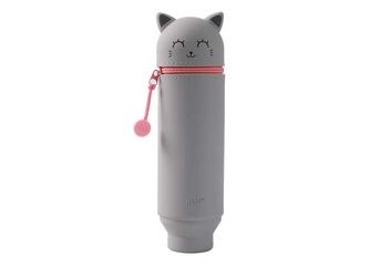 Estuche vertical silicona iTotal Cat gris
