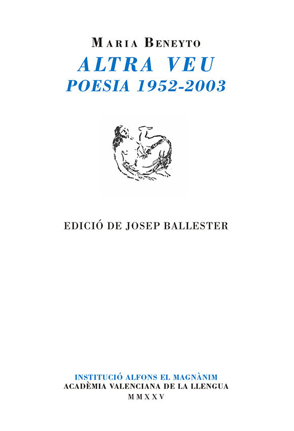Altra veu. Poesia (1952-2003)