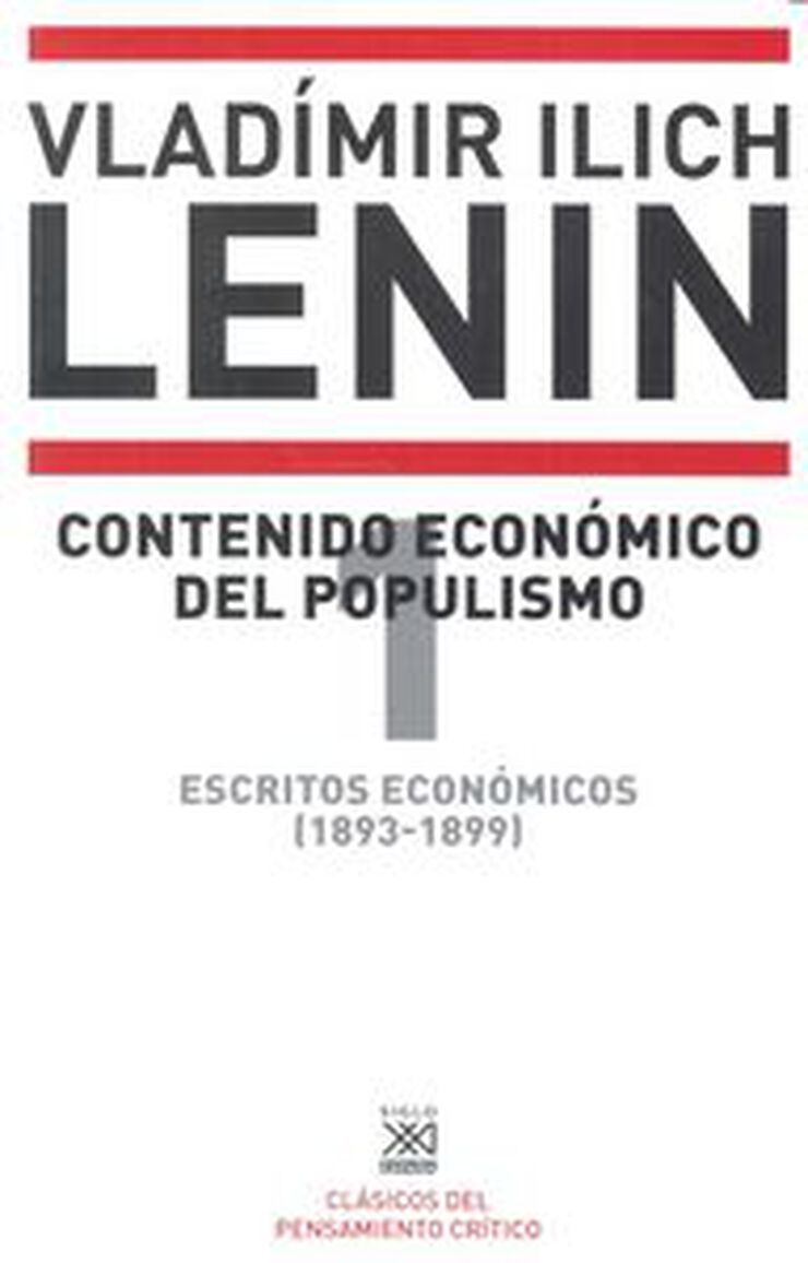 Escritos económicos (1893-1899) I