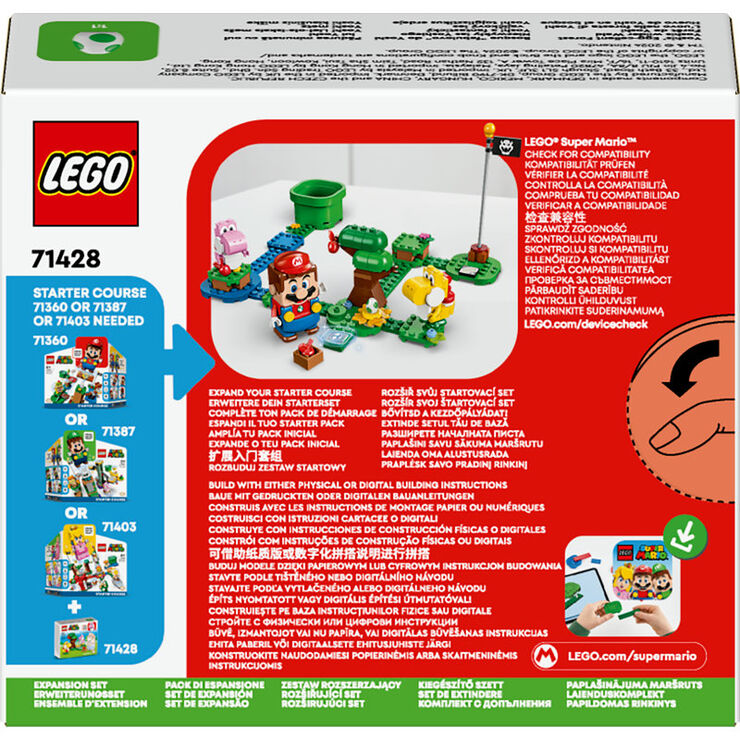 LEGO® Super Mario Set d'Expansión: Ou de Yoshi en el bosque 71428