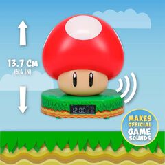 Rellotge Alarma Bolet Super Mario