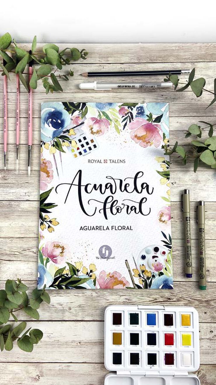 Aquarel·la Floral Vang Gogh set iniciació Aquarel·la Floral Vang Gogh set iniciació