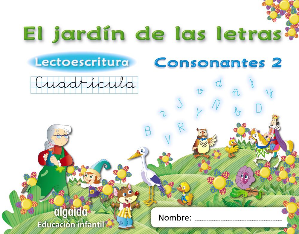LECTOESCRITURA 2 CUADR&Iacute;CULA INFANTIL 5 ANYS Algaida Quaderns 9788498776249