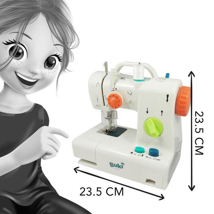 Máquina de coser. Kit de costura realista elementos de colección