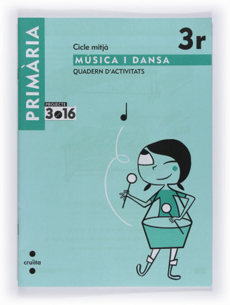 Música-quadern/3.16 PRIMÀRIA 3 Projecte 3 punt 16 Cruïlla 9788466119115
