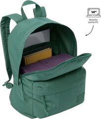 Pack Mochila + Estuche Totto Kalex verde