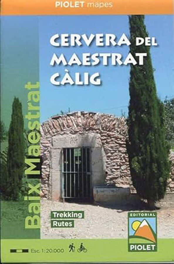 Cervera del Maestrat. C&agrave;lig. Escala 1:20.000