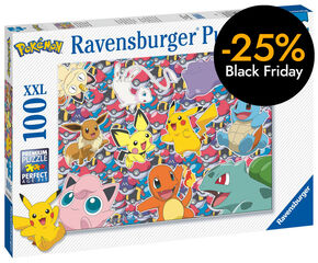 Puzle 100 piezas XXL Pokémon