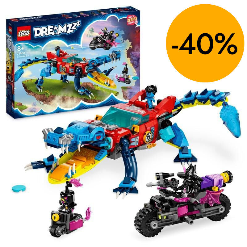 LEGO&reg; DREAMZzz Cotxe-Cocodril 71458