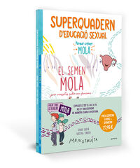 Pack Aprèn amb Menstruita (El semen mola + Superquadern d'educació sexual) Pack Aprèn amb Menstruita (El semen mola + Superquadern d'educació sexual)