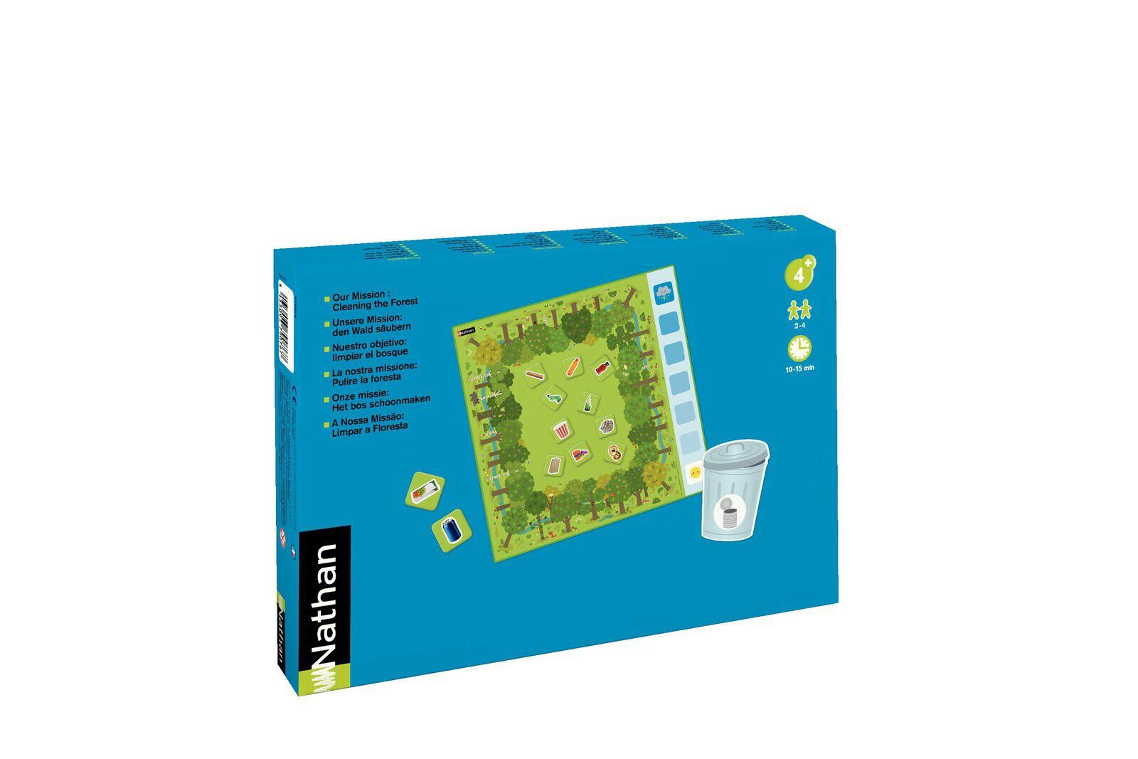 Juego did&aacute;ctico Nathan Objetivo: Limpiar el bosque