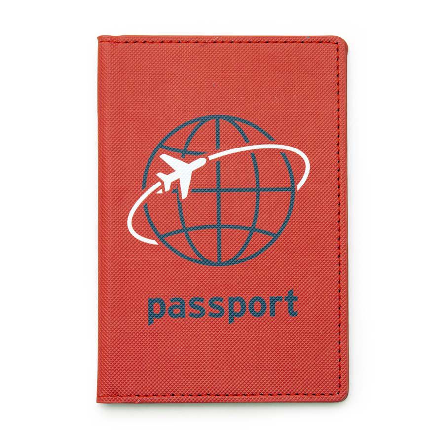 Funda Passaport Kikkerland Travel Vermell