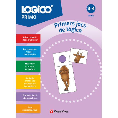 Logico Primo. Primers jocs de l&ograve;gica (3-4 anys)