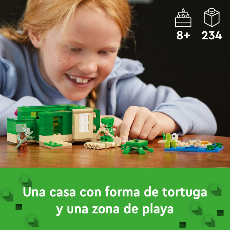 LEGO®  Minecraft La Casa-Tortuga de la Playa 21254