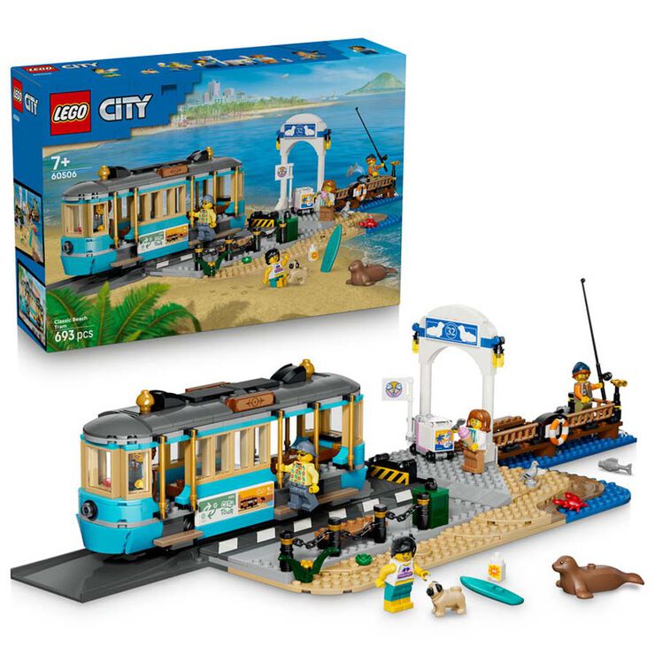 LEGO&reg; City Tranv&iacute;a Cl&aacute;sico de Playa 60506