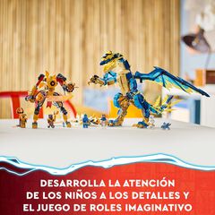 LEGO® NINJAGO Drac Elemental contra l'Emperadriu Mech 71796
